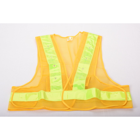 Maxsa Innovations Reflective Safety Vest with 16 LED Lights Large 20026